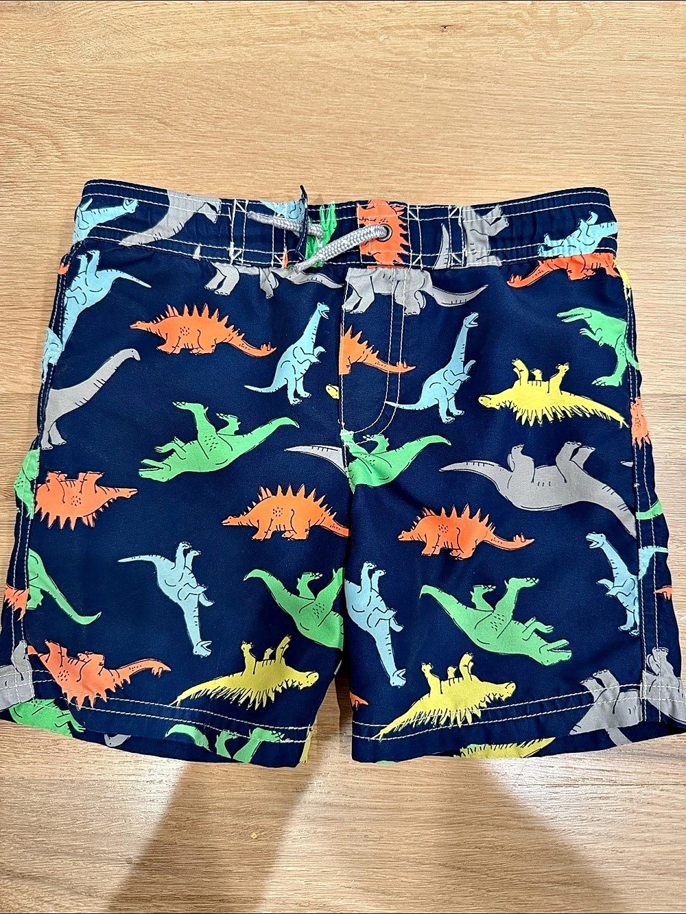 carter's Toddler Boys Dinosaur Swim Trunks Blue & Green 4T
